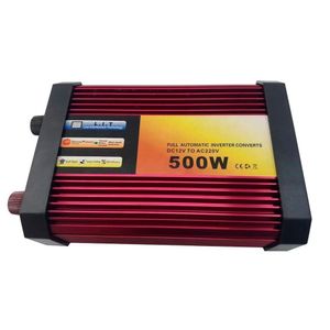 Inversor Tensão 500w 12v Para 220v Veicular Transformador Conversor Com Tomada Padrão E Usb
