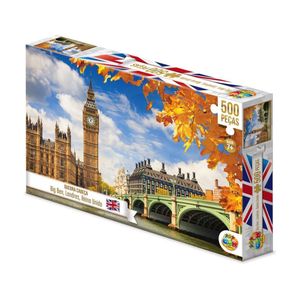 Quebra Cabeça 500 Peças ? Big Ben, Londres, Reino Unido