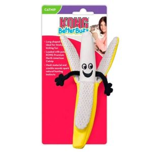 Brinquedo Pet Para Gato Kong Banana Com Catnip Divertido