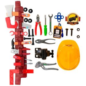 Kit Brinquedo Ferramentas De Construção Marceneiro