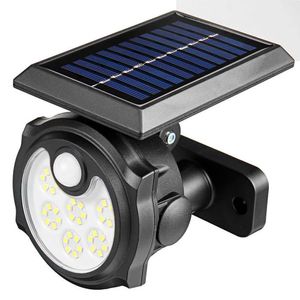 Lanterna Luminária Solar à Prova D\'água Sensorial Para Jardim - 26 Led