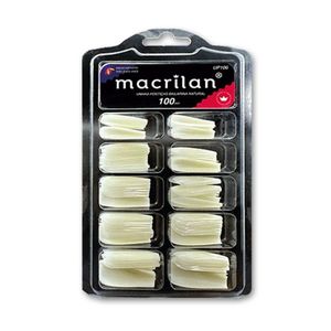 Macrilan Tips Bailarina Natural Kit C-100 Unhas Up106