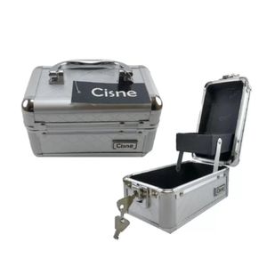 Cisne Mini Maleta Prata Para Maquiagem, Joias E Acessórios Csn-5110