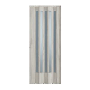 Porta Sanfonada Pvc Plastporta 210x72cm Translucida Bcf Pecan