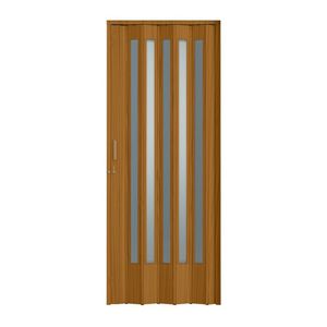 Porta Sanfonada Pvc Plastporta 210x96cm Translucida Bcf Cerejeira