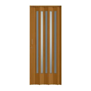 Porta Sanfonada Pvc Plastporta 210x60cm Translucida Bcf Cerejeira