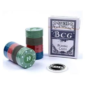 Kit De Poker Completo 54 Cartas E 48 Fichas
