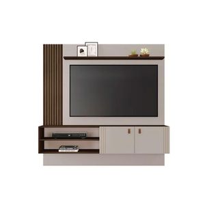 Painel Preciso Para Tv Até 60 Polegadas 2 Portas Jcm Off White - Café