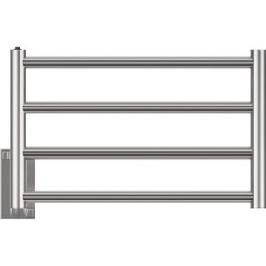 Toalheiro Aquecido Thermo Round Clean Bivolt E Bilateral Inox Polido