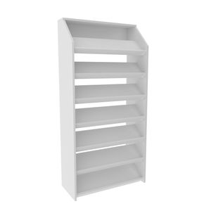 Sapateira Para Quarto Infantil Theo Espresso Móveis Branco
