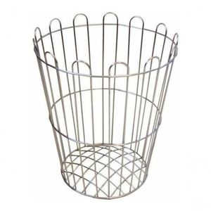 Cesto Aramado 20 Litros Redondo Cor:galvanizado