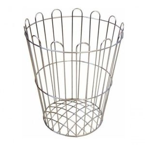 Cesto Aramado 20 Litros Redondo Cor:galvanizado