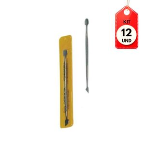 Kit C-12 Caprichosa Espátula Inox