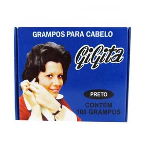 Gigita Grampo P- Cabelo Nº5 Preto C-100