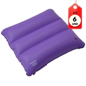 Kit C-06 Bioflorence Assento Ortopédico De água Quadrada S- Furo