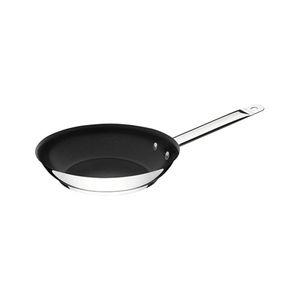 Frigideira Profissional Rasa Em Aço Inox Com Fundo Triplo Antiaderente Com Cabo 2,9l - Tramontina
