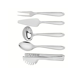Jogo De Utensílios Utility Em Inox Acabamento Brilho 5pçs - Tramontina