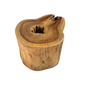 Mesa De Centro Com Tronco De Garapeira