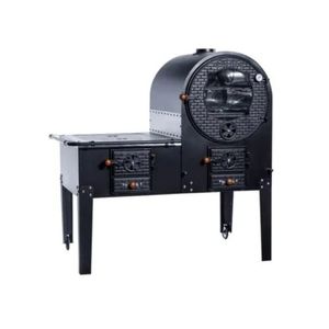 Forno Com Fogão A Lenha Pátria Chapa Alumínio - Forno Direito