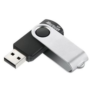 Pen Drive 8gb Twist2 Pd587 Preto E Prata