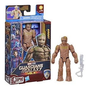 Boneco Marvel Guardiões Da Galáxia Vol.3 Groot 10cm - Hasbro F6666