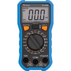Multimetro Digital Et-1100b Azul/preto Minipa