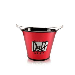 Balde Para Cerveja Em Alumínio 5l Duff Beer - Alumiart Falcão