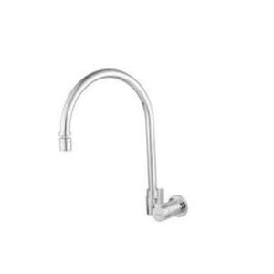 Torneira Para Cozinha Parede Cano Gourmet 1/4 Volta 4168 C65 Com Arejador Rainha Metais