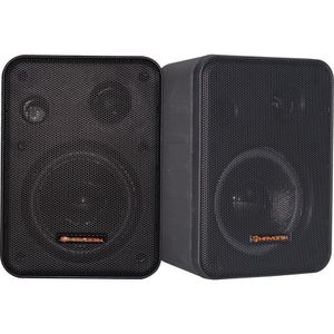 Caixa Acústica Hayonik Ambience Line 4" Msb60nc Preta - Par / 2