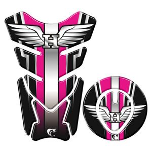 Protetor Tanque E Bocal Adesivo Moto Honda Até 2017 Rosa Cor Rosa