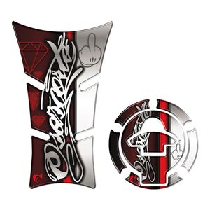 Kit Protetor Tanque E Bocal Adesivo Moto Yamaha Fz25 2023/2024 Vermelho Cor Vermelho