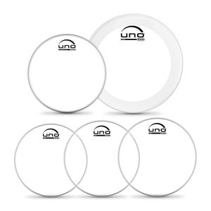 Kit De Peles Fusion Uno By Evans G2 Transparente Upg2clf20 [f035]