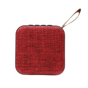 Caixa De Som Portátil Bluetooth Al-1115 Compacta E Potente Vermelho