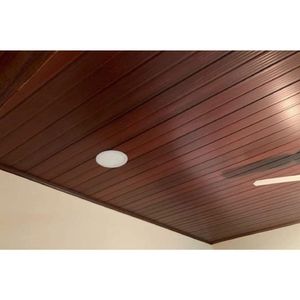 Cantoneira Interna Pvc 25x25mm Com Engate Rápido 4 Unidades Permatti Mogno