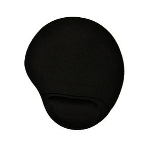 Mouse Pad Gel Com Apoio Descanso De Pulso Medio - Preto