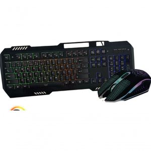 Kit Teclado E Mouse Game Semi Mecânico Altomex A-638
