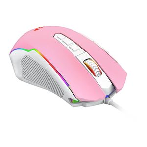 Mouse M910pw-rgb Ranger Rosa Com Branco Redragon Rosa Com Branco