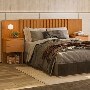 Cabeceira Extensiva Para Cama Casal-queen-king Olinda Cinamomo
