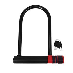 Cadeado U Lock Para Bike 180Mm X 240Mm Atrio - Bi083 Preto