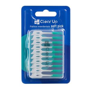 Palitos Interdentais Soft Picks 20 Unidades Clear Up Multi Saúde - Hc601 Verde