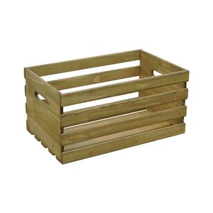 Caixa Hortifruti Malta 50x31x25cm Natural-madeira