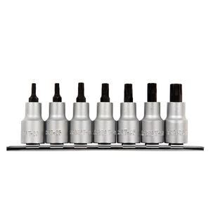 Jogo De Chave Soquete Hexalobular 1/2" Com 7 Peças Waft