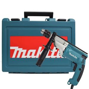 Furadeira De Impacto 1-2\'\' 720w Com Punho Limitador De Profundidade Maleta Hp2050h 110v Makita