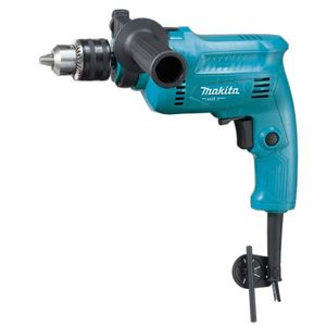 Furadeira De Impacto 1-2\'\' 500w Reversível Com Chave Mandril Punho Lateral M0801b 220v Makita