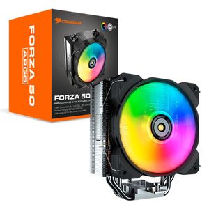 Air Cooler Cougar Forza 50 Argb, Intel-amd, 120mm - 3mfzr50.0001