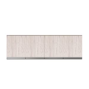 Armário Aéreo Andréia Para Cozinha Com 4 Portas 160 Cm Castanho-avelã