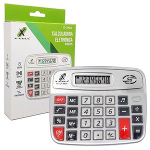 Calculadora Eletrônica X-cell, 8 Dígitos - Xc-ca-9835