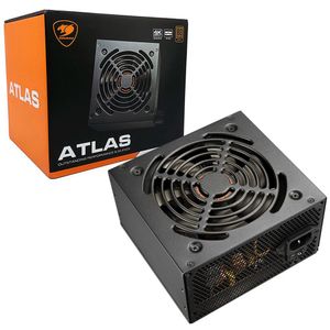 Fonte Gamer 750w Cougar Atlas 750, 80 Plus Bronze, Pfc Ativo, Silenciosa, Preta - 31at075003p01