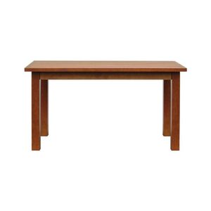 Mesa De Jantar Paraty Madeira Maciça 140x80x74cm Amêndoa-madeira