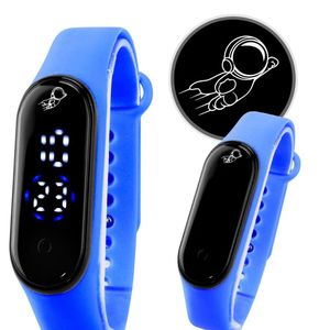 Relogio Digital Ajustavel Prova Dagua Infantil Bracelete Esportivo Resistente Silicone
